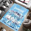 Brave MCFC Warriors Carpet Rug for Living Room Bedroom Home Sofa Decoration,Kids play Nonslip Floor Mat