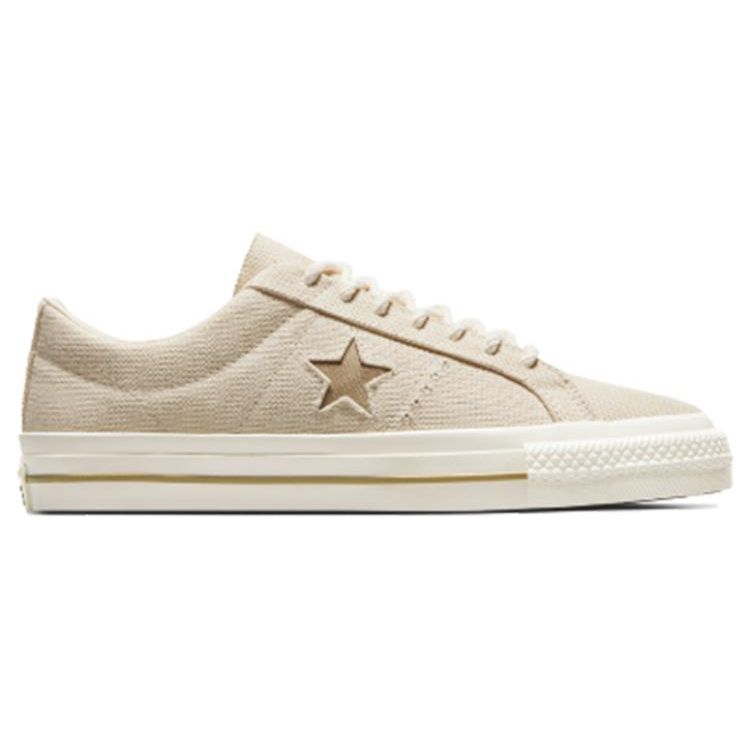 Converse Кеды для скейтбординга One Star Pro Бежевый Белый A06073C Унисекс Низкие