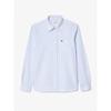 Lacoste Мужская рубашка Oxford Stripe Ch7549 54n E7b q2nCh7549 54nE7b
