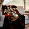 Augs-burg Crest Blanket Lightweight Ideal Bedding Blanket Perfect for Travel, Camping, Living Rooms, Offices, Sofas, Fan Christmas gift