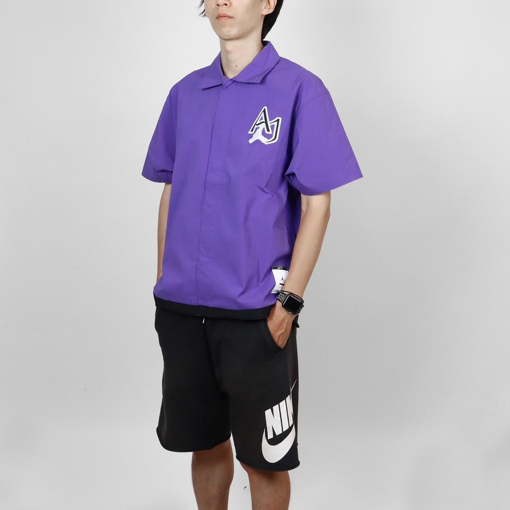 Jordan Air Jordan Sport DNA Shirts Men's Purple Lapel Moderate Other (Unisex) Shirts DM1417 579