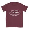 Men's T-Shirts Lumon Industries Leisure Pure Cotton Tees Short Sleeve  T Shirts Round Collar Clothing 4XL 5XL