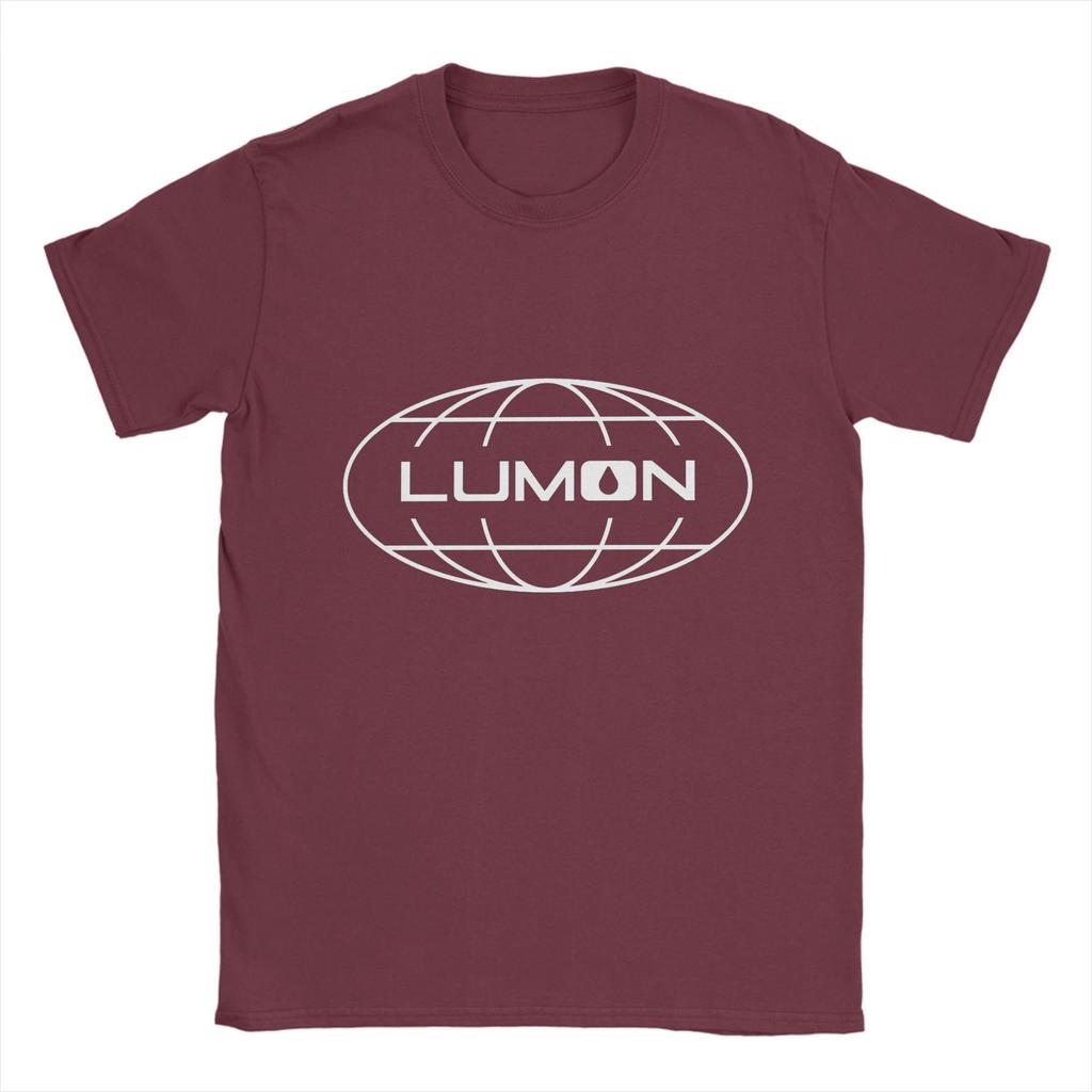 Men's T-Shirts Lumon Industries Leisure Pure Cotton Tees Short Sleeve T Shirts Round Collar Clothing 4XL 5XL