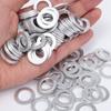 10-100PCS Car Engine Oil Pan Oil Drain Screw Gasket Seal Ring for Honda 14mm Hole Nut Aluminium Sealing Washer Auto Parts