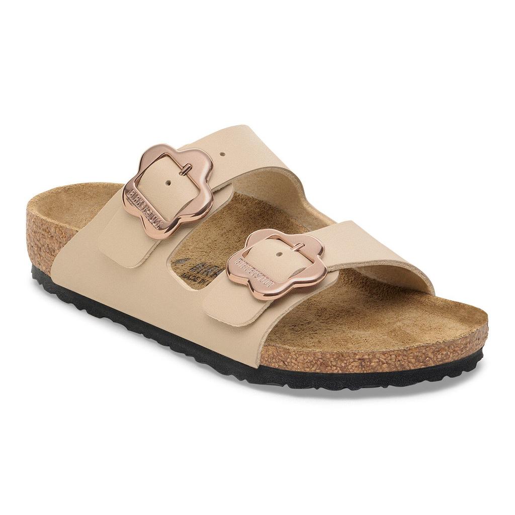 Birkenstock Arizona Kids Пряжка-цветок BF Песочный замок узкий (1030439)