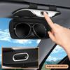 Universal Car Sun Visor Eyeglass Holder, Soft Lined Sunglasses Clip On Storage Box, Auto Glasses Case