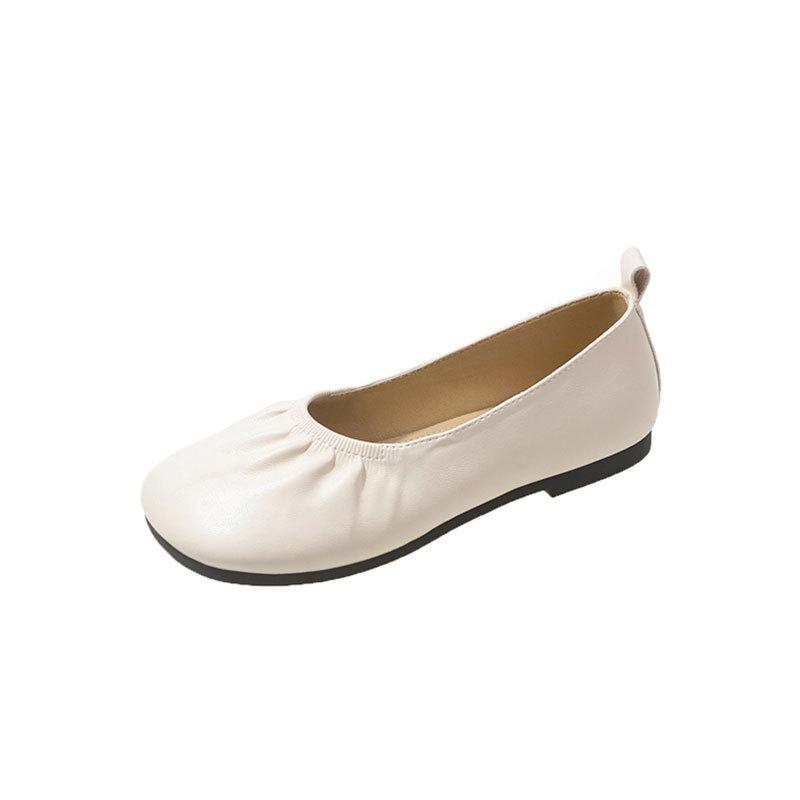 Натуральная кожа весна осень ручной работы балетки балетки женские лоферы удобные мягкие кожаные женские балетки