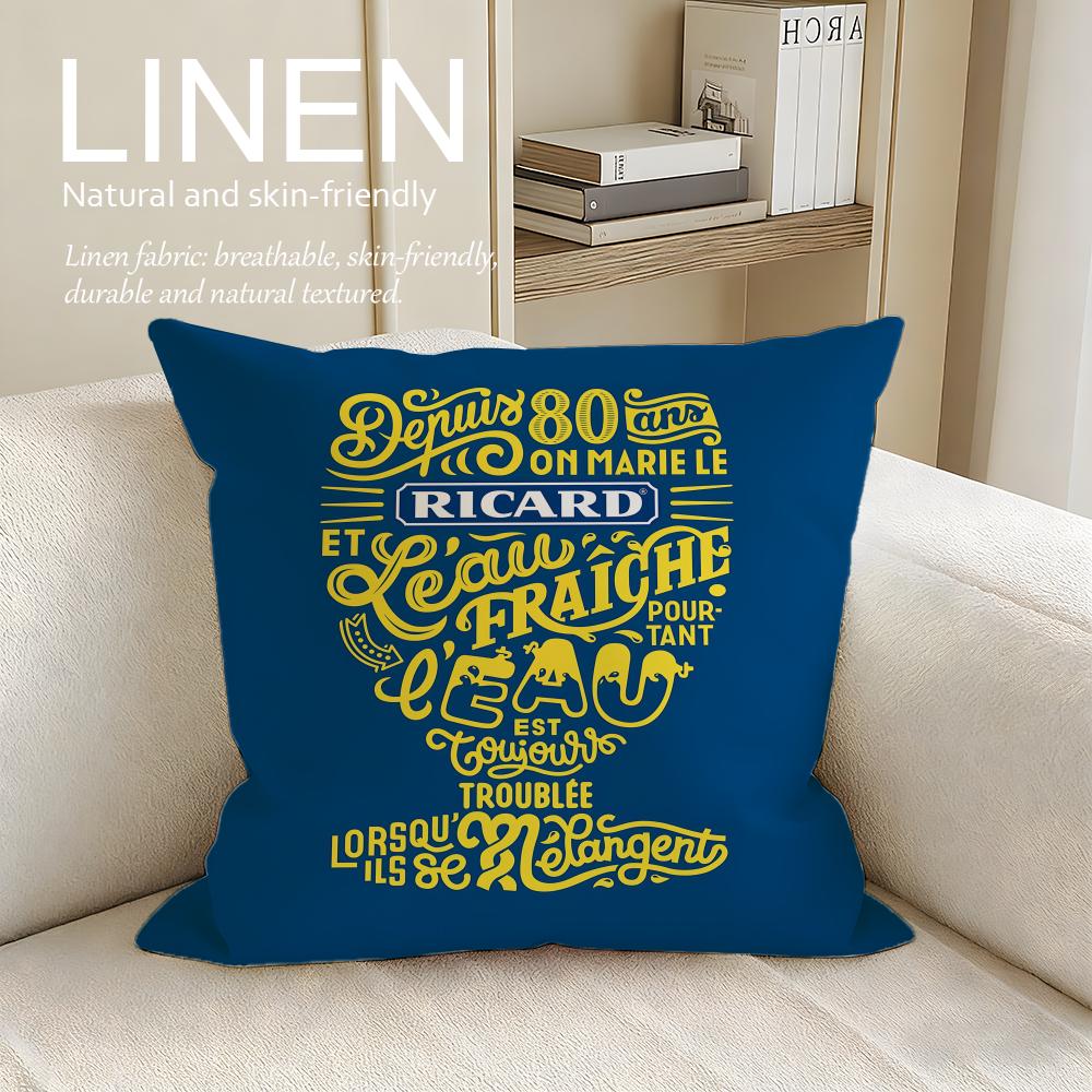 Brand RICARD Cushion Cover Pillowcase Set Pcs x x Breathable Washable Sofa Cushion Cover