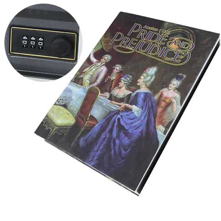 Домашний сейф высокого качества секретная книга скрытый сейф сейф копилка монет копилка денежный ящик металл сталь моделирование классические книги