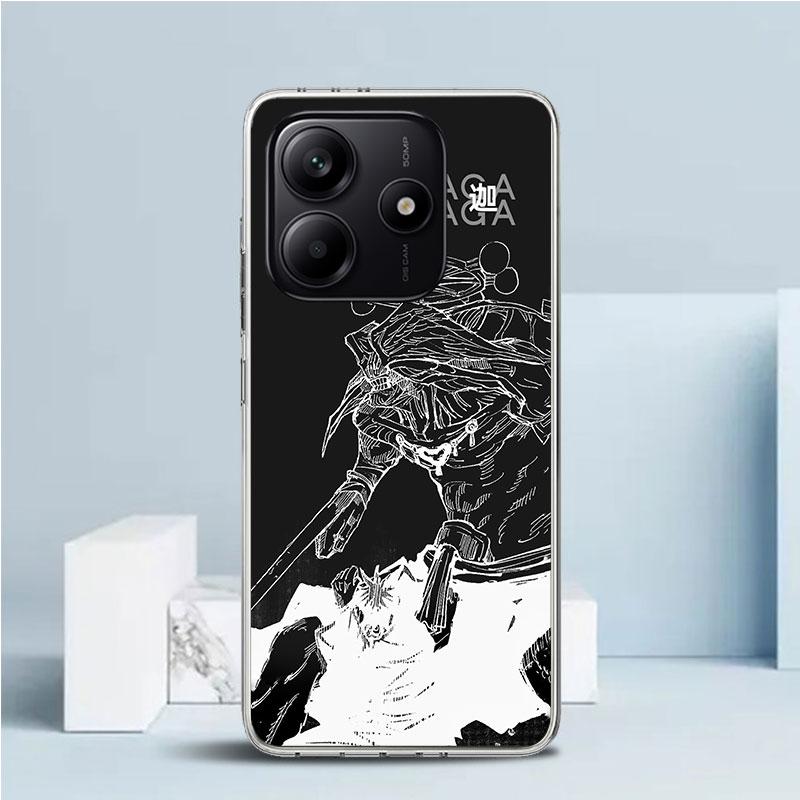 Чехол для телефона Kaisen J-Jujutsu Sukuna Mahoraga для Xiaomi Redmi Note 15 14 14S 13 12S 12 Pro Plus 11S 11 11T 11E 10S 10 + Мягкий ТПУ