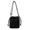 Women Fashion Tote Handbag Padded Shoulder Drawstring Small Purse Messenger Bag Soft Slouchy Wallet Travel Bucket Bag