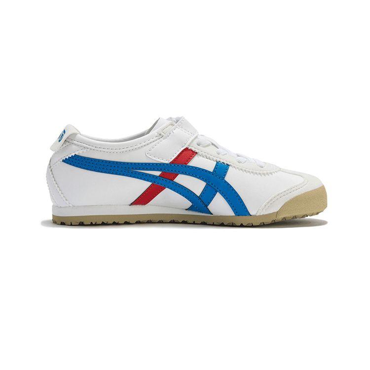 ONITSUKA TIGER Mexico 66 Детские Белый Прямоугольный Синий 1184A049-103