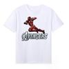 Genuine  High-quality New The Avengers Avengers Iron Man Printed T-shirt Casual Men's And Women's Short SleevesJacket