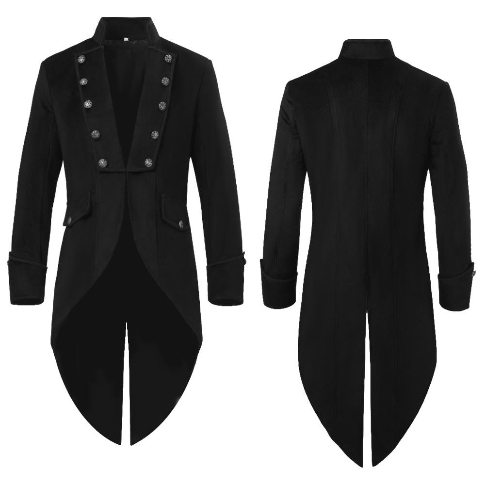 New European and American Halloween tailcoat, medieval retro costume