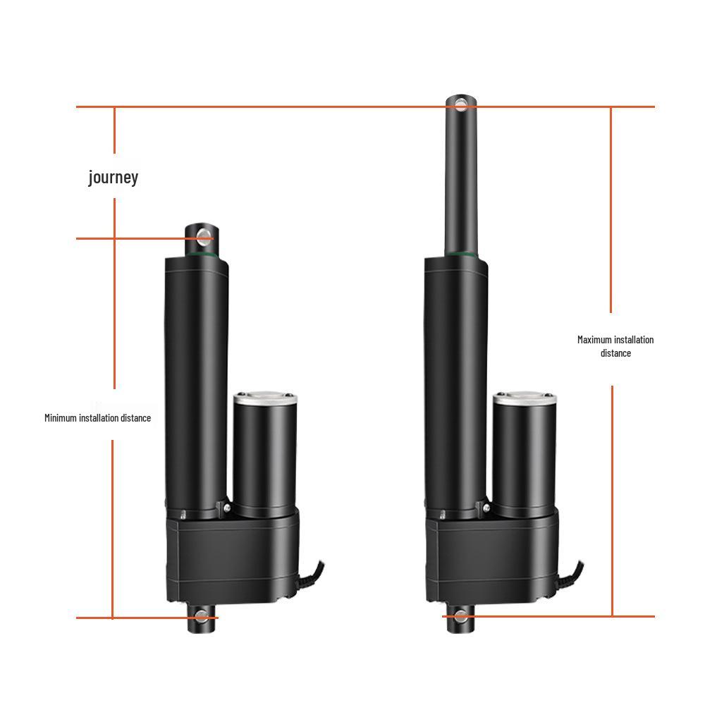 100mm Stroke Potentiometer Push Rod 3500N Thrust for Precise Industrial Positioning