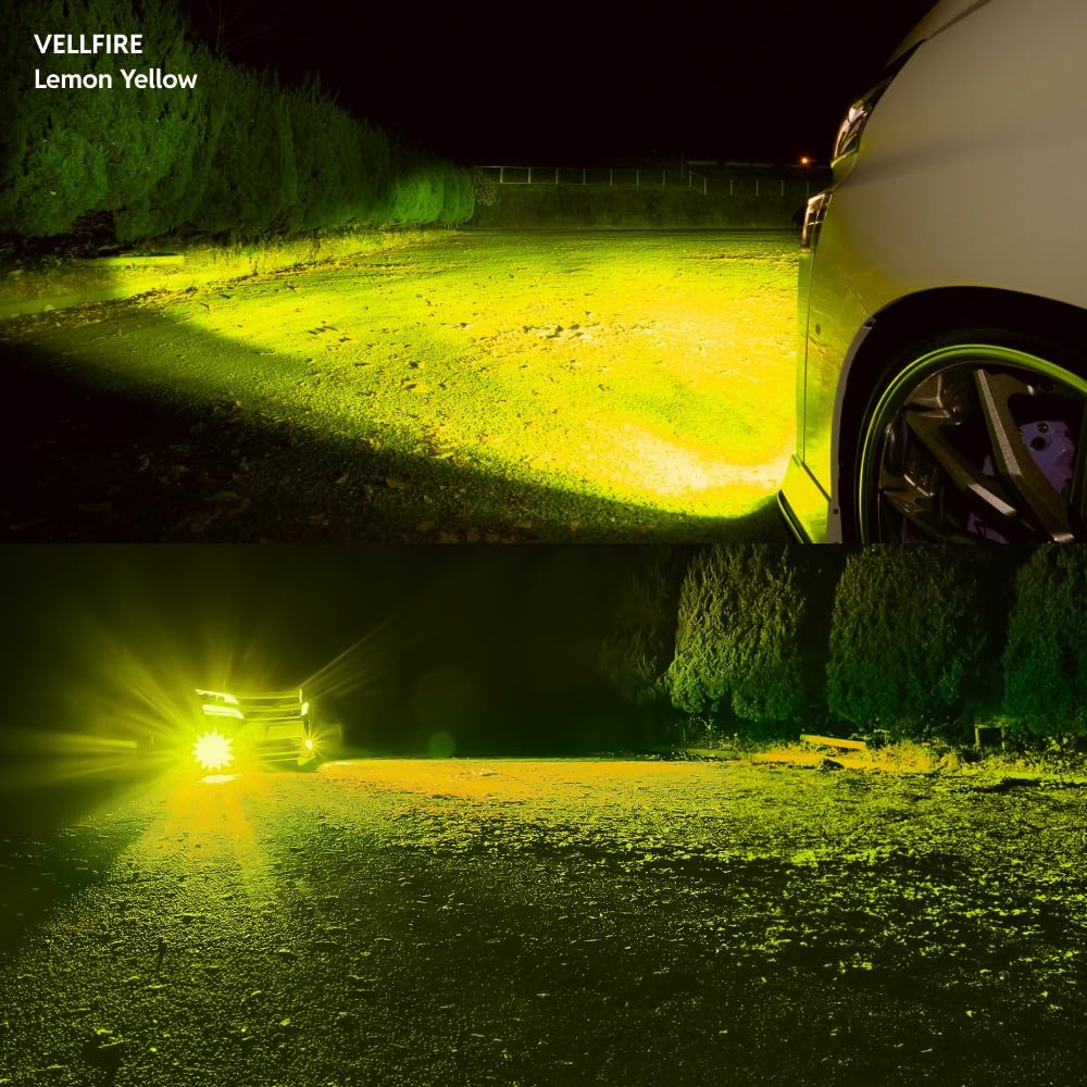 HID Shop H8 H11 H16 Светодиодные противотуманные фары Лимонно-желтые