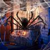 Halloween Spider Decorations Big Realistic Plush Spider Scary Spider Props For Indoor, Outdoor And Yard Creepy Decor
