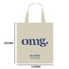 Холщовая сумка-тоут Muji с индивидуальным логотипом - Хлопковая сумка высокого качества с 3D-покрытием