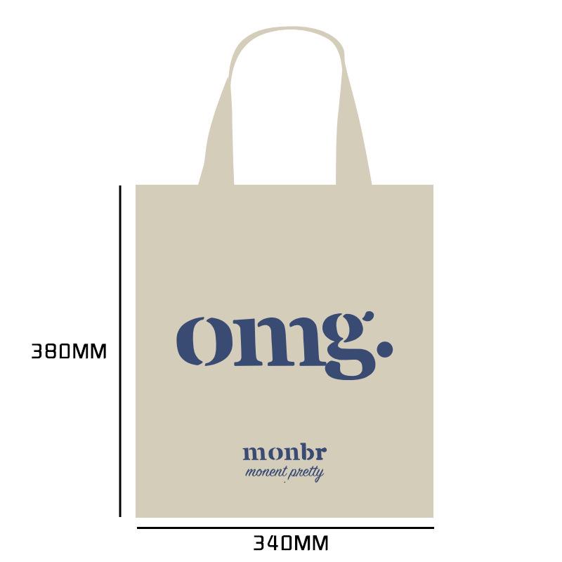 Холщовая сумка-тоут Muji с индивидуальным логотипом - Хлопковая сумка высокого качества с 3D-покрытием
