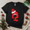 Santa Alphabet Womens TShirt Personalised Santa Family Christmas Leisure Streetwear Fashion Tees Brand Tshirt Y2k Tops Tshirt