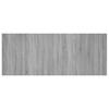 Headboard with Nightstands Grey Sonoma Particleboard