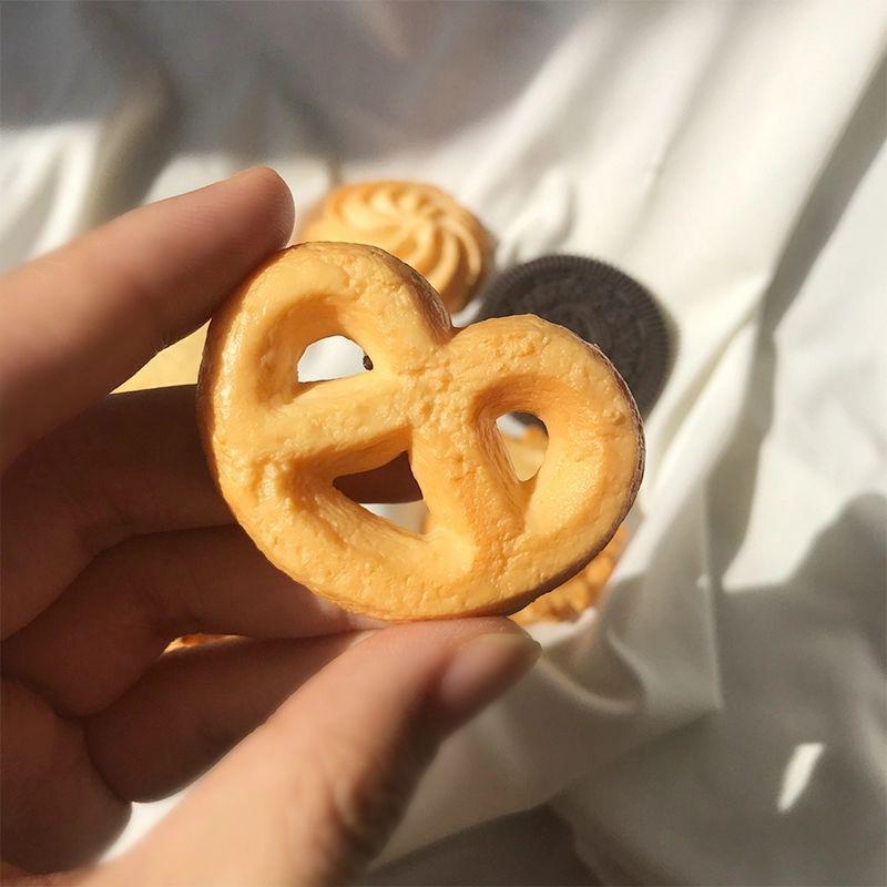 Новые креативные милые заколки для волос для девочек в виде печенья, простые заколки для волос с боковой стороны, головной убор, украшение для волос, модные аксессуары для волос