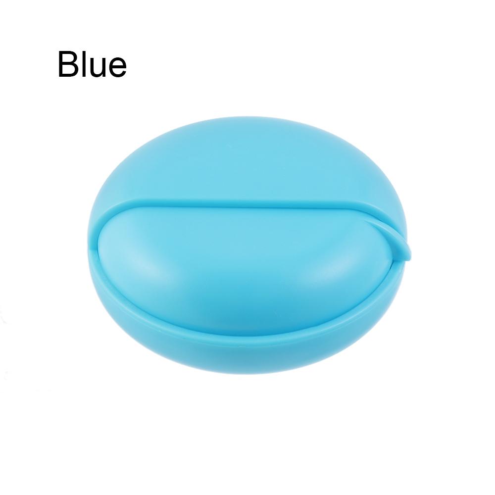 Round Shaped Carry Pouch Pocket Data Line Box Earphone Case Wire Cable Organizer Jewelry Protective