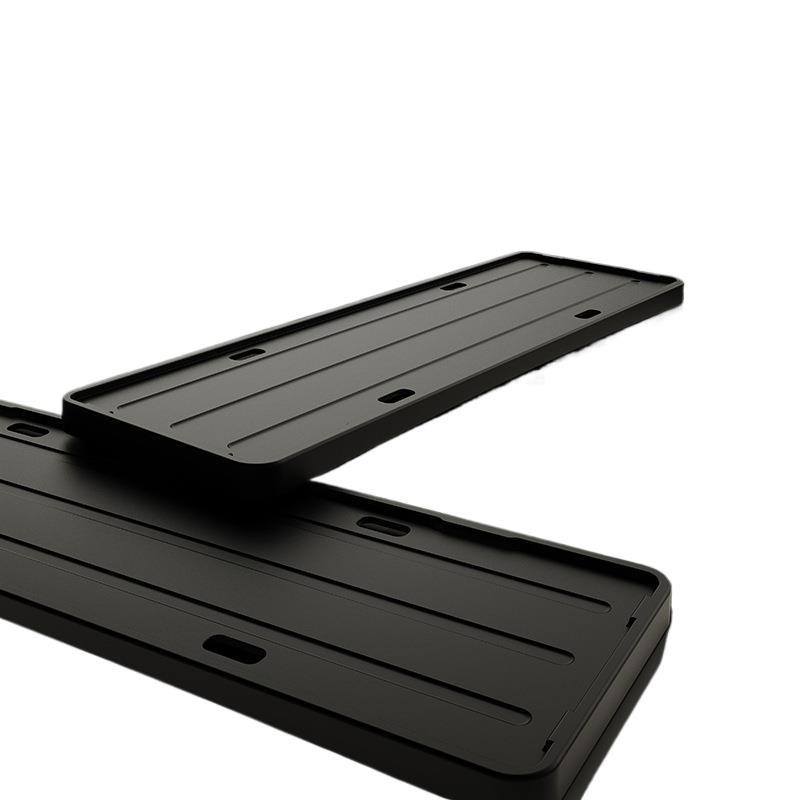 Держатель номерного знака Tesla Model Y/3 - Синяя плавающая основа для защиты рамки