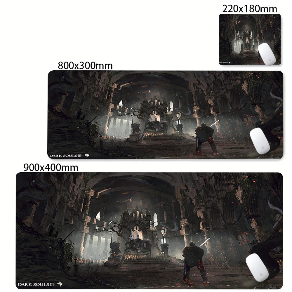 Dark Souls Mouse Pad NonSlip Thickened Mousepad Student Cushion Large Writing Gaming Lockedge Desk Mat Office Computer Mats