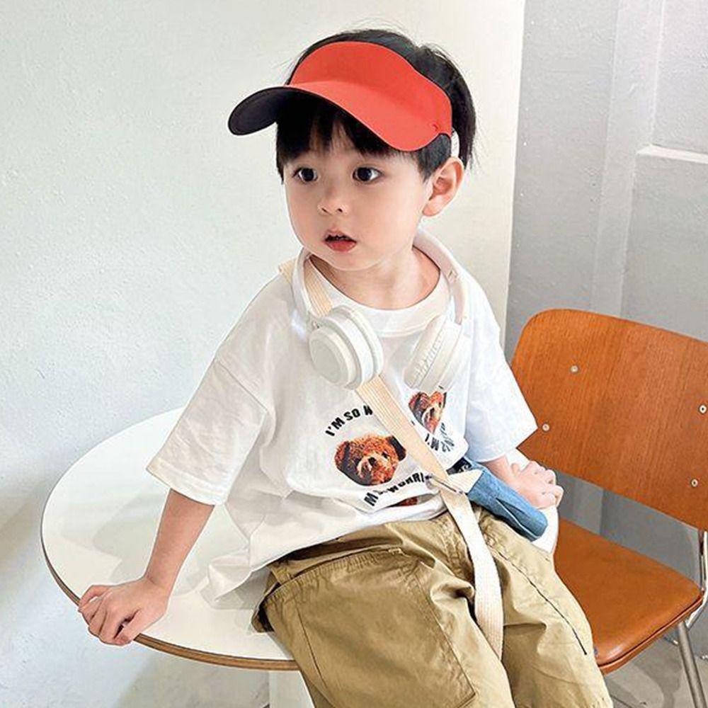 Широкие поля Детская шляпа от солнца Защита от ультрафиолета Козырек Пляжные шляпы для детей