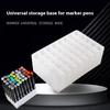 1/3Pcs 24/36/48 Slots Large-Capacity Marker Pen Holder Brush Pen Storage Rack Multifunctional Make-Up Brush Stand