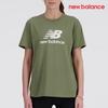 New Balance Футболка с коротким рукавом E20 Nbnefcog32 49 Wt41502 W с логотипом по центру, короткий рукав