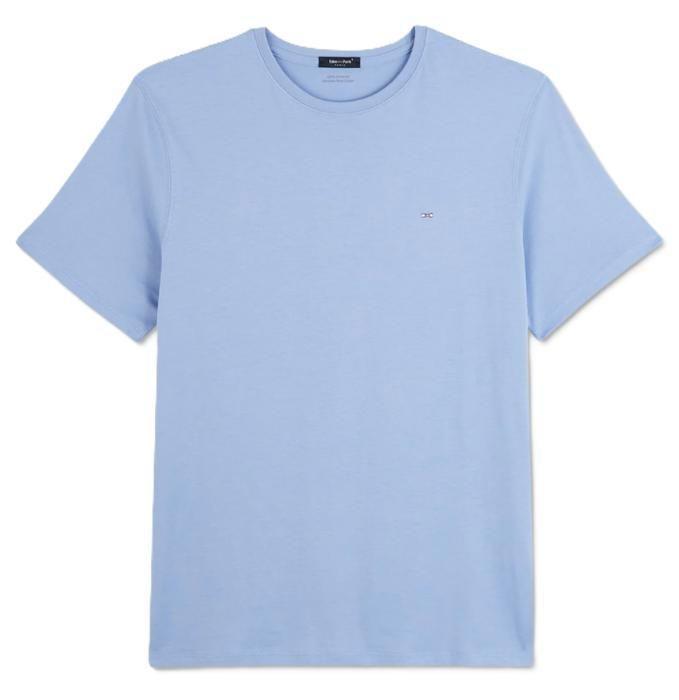 T-shirt - EDEN PARK - Coupe droite - 100% coton - Col arrondi - Nœud iconique brodé