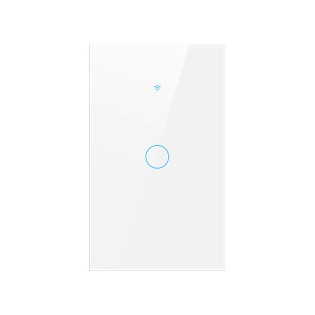RSH Wifi Wall Touch Switch US No Neutral Wire Required Smart Light Switch 1 2 3 Gang Smartlife for Alexa Google Home