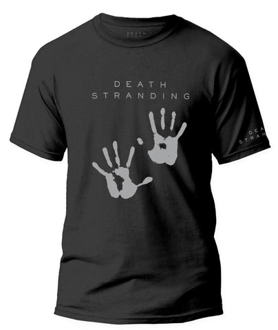 Death Stranding Оверсайз Унисекс Футболка Стритвир Хлопок Новый Ретро Короткие Рукава Графический Классический Харадзюку Короткие Рукава Мягкий
