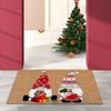 Bedroom Kitchen Rugs Xmas Bathroom Mat Christmas Decoration Hallway Mat Door Mat Corridor Carpet