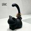 Compact Jewelry Organizer Cute Cat Ring Holder, Minimalist Stand for Bedroom Dressing Practical Storage Gift Table, Decorative Sitting Rings