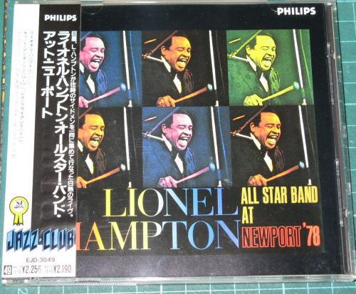 CD ЛИОНЕЛ ХЭМПТОН ALL STAR BAND На Newport 78 EJD3049 Philips 1989 Япония ObiJazz Б/у