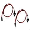 Desktop Panel Supply Switch Connector Cable (Pack of 2)