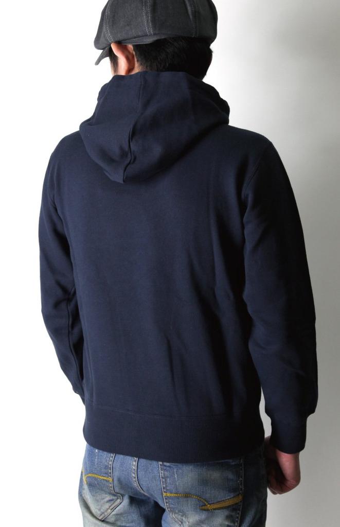 Толстовка с капюшоном флисовая стандартная толстовка с логотипом королевского синего цвета S [Champion] (Старая модель) C3-J117 Мужской