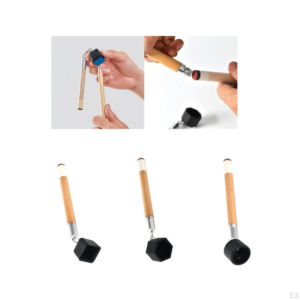 Бильярдный держатель для мела чехол для кия наконечник для шила пул снукер спортивные принадлежности переноска