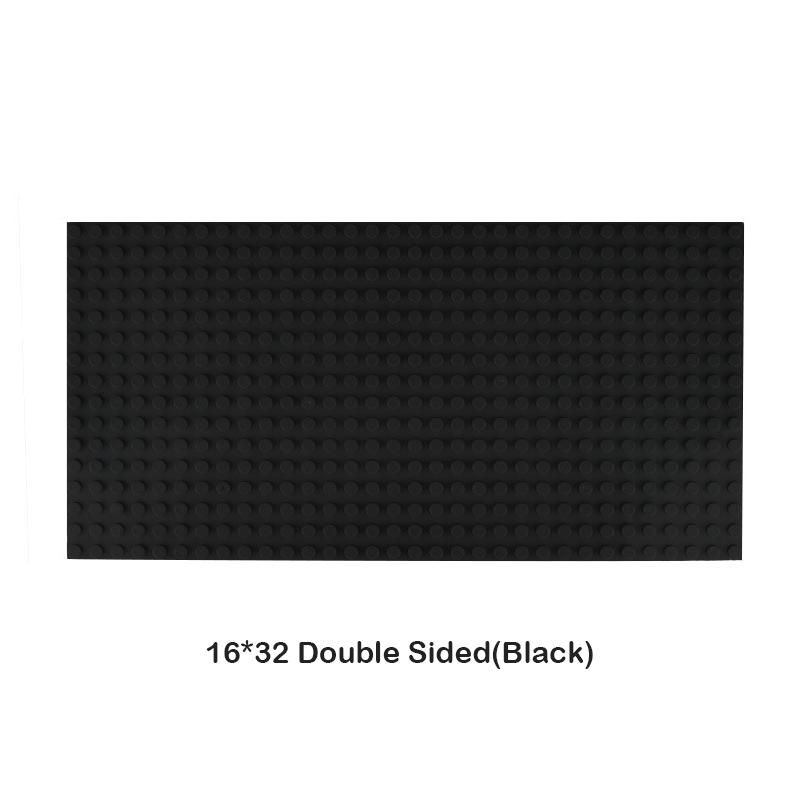 32x32 Dots Double Sided Baseplate for Building Brick 16x16 City Classic Block Plates DIY Plastic Small Block Assembly Part Toy