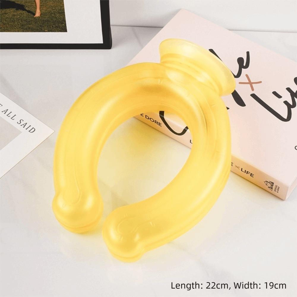 U-shaped Hot Water Bottle Neck-hanging Neck Protection Hot Water Bottle Gifts PVC Cold Water Bag