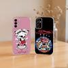 Классический чехол Ed Hardy для Samsung A10, 12, 20, 21S, 30, 31, 40, 50, 51, 52, 70, 71 Прозрачная крышка