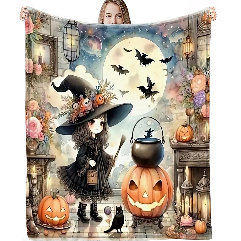 Halloween Print Blanket