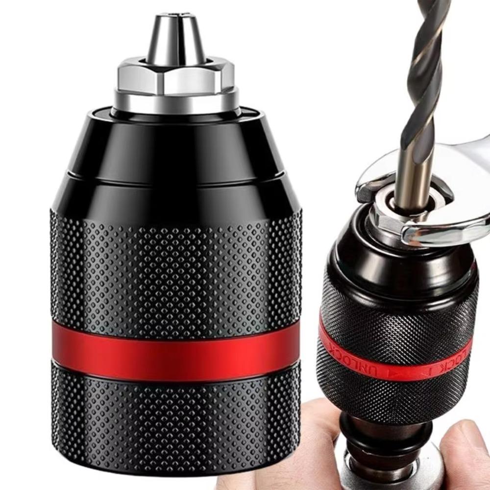 Специальный патрон для электрической дрели из цинкового сплава, ударная головка, адаптер для металлической ручной дрели, литиевая электрическая дрель