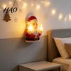 Ghost Themed Shelf Decor Halloween Middle Finger Glow Night Light, Funny LED Wall Battery Powered Sign Lamp, Cute Spooky Tabletop Decoration