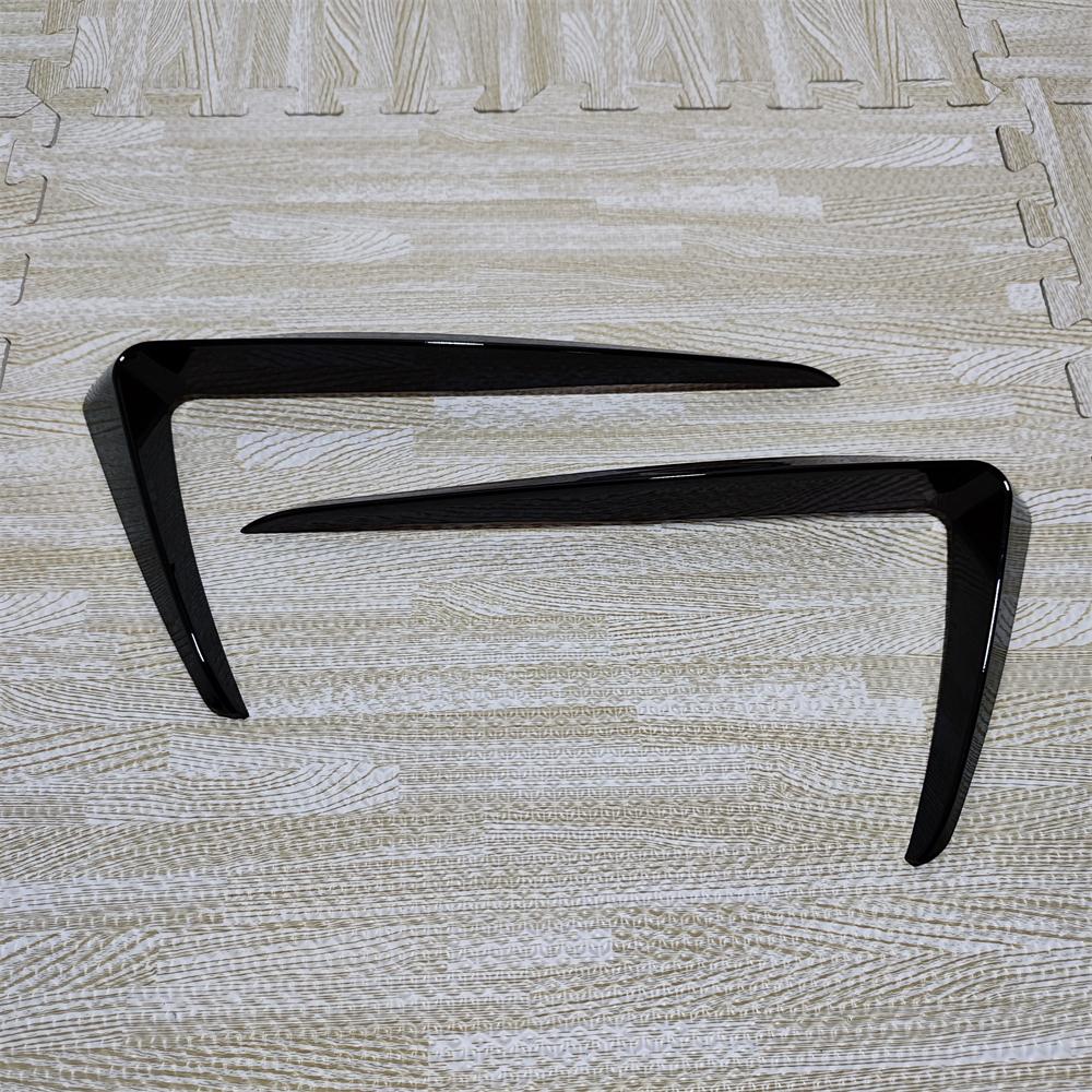 For VW Golf 7 MK7 GTI GTD 2012-2017 Front Bumper Side Air Vent Trim Fog Light Intake Frame Grille Splitter Spoiler Lip Canard