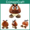 Adorable 6'' Super Mario Bros. Sad Goomba Stuffed Plush Doll Toy For All Ages