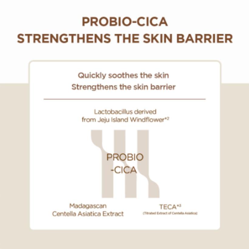 Skin1004 Centella Probio-Cica Набор для замедления старения 3 шт. (Тонер 210 мл + Сыворотка 50 мл + Крем 50 мл) + Подарочная ампула 30 мл и маска-патч x2